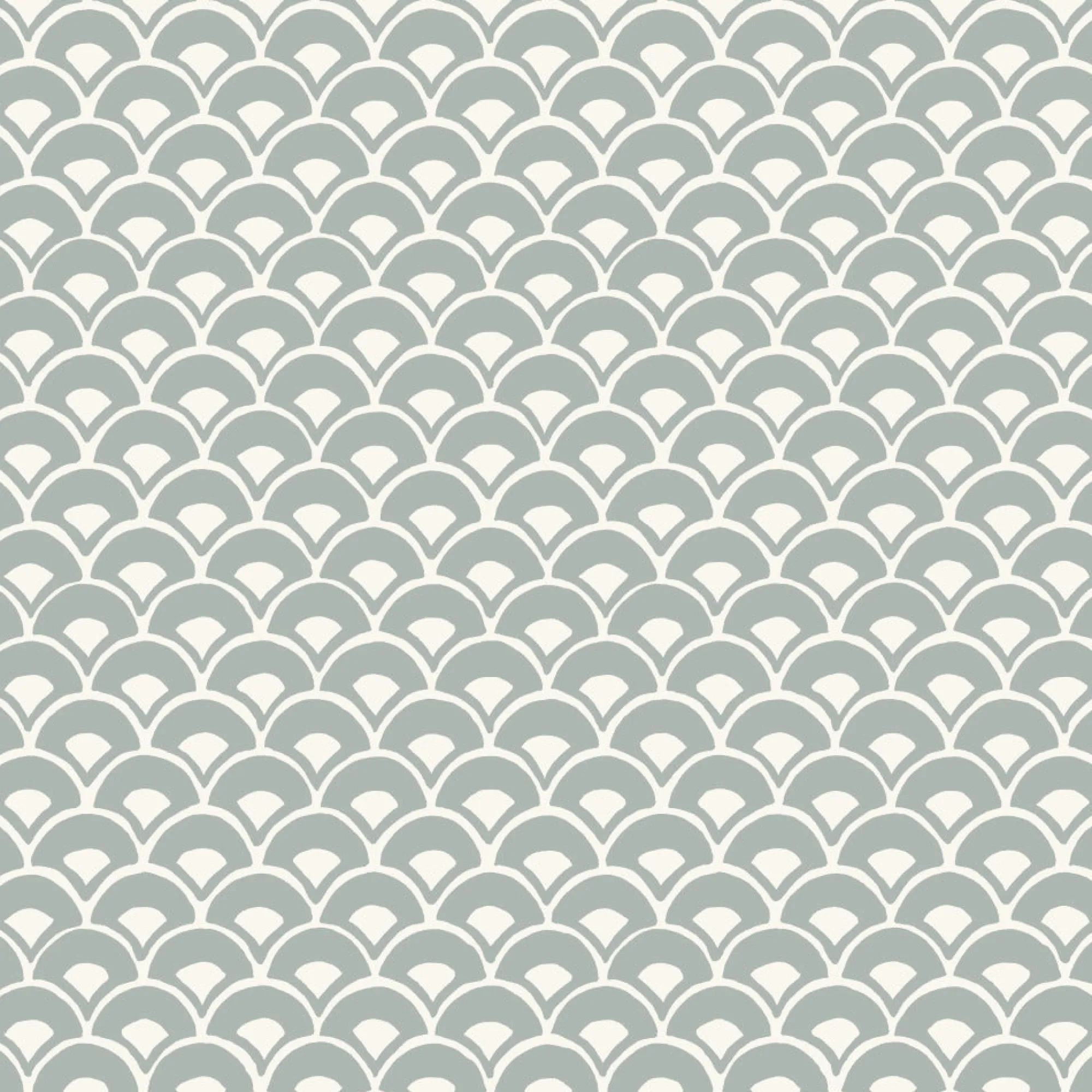 VND2730 York Wallcoverings Stacked Scallops Wallpaper