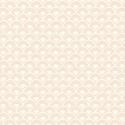 VND2730 York Wallcoverings Stacked Scallops Wallpaper