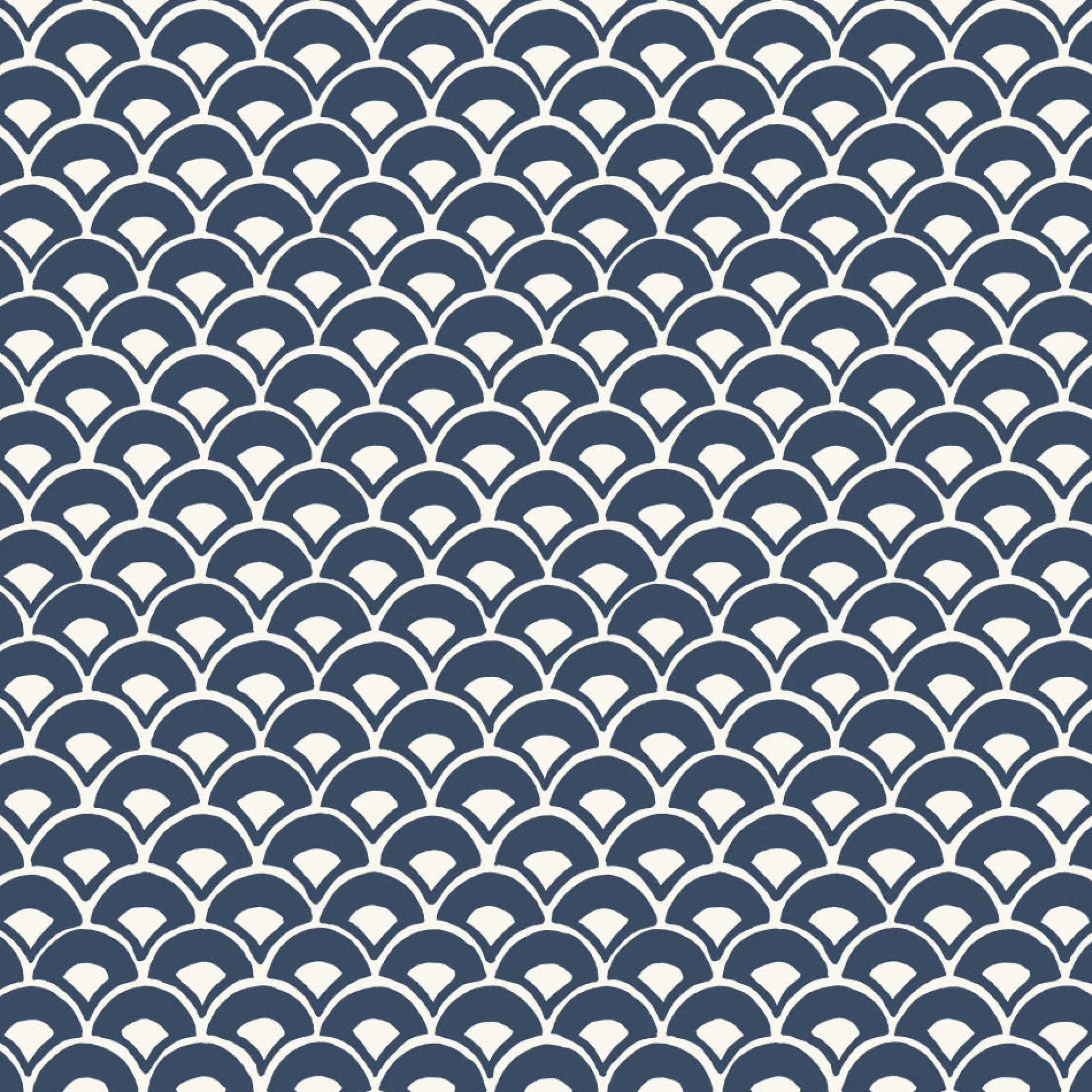VND2730 York Wallcoverings Stacked Scallops Wallpaper