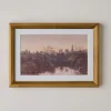 VND0164 Creative Co-op Inc Steeple On the Water Framed Print