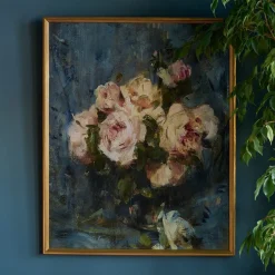 VND6204 Soicher Marin of Florida Still Life with Roses in a Glass Vase
