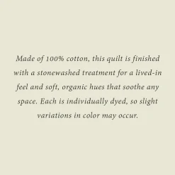 VND6843 KARUR GOLDLINE EXPORTS LLP Stonewashed Pebbled Quilt Pillow Sham - Whitecap Grey