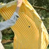 VND8327 Business & Pleasure Co., LLC Striped Beach & Picnic Blanket – Monaco Mimosa Outdoor Blanket