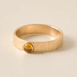 VND6451 Token Jewelry Designs, LLC Sunrise Birthstone Ring
