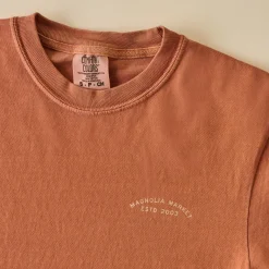 VND0179 Hole In The Roof Marketing Inc Sunshine and Silos Burnt Orange Shirt