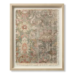 VND0086 Loloi Inc Tallin Framed Textile