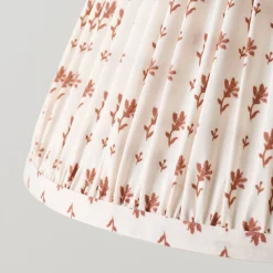 VND6475 StyleCraft Home Collection Taupe Blockprint Shade
