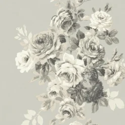 VND2730 York Wallcoverings Tea Rose Wallpaper
