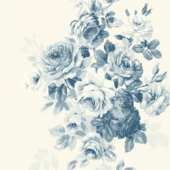 VND2730 York Wallcoverings Tea Rose Wallpaper