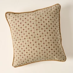 VND8009 Jaipur Arts Thea Clay Block Print Pillow