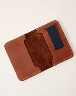 VND8675 H Heritage Inc. The Gates Leather Bifold Wallet + Money Clip
