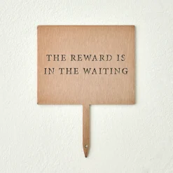 VND0312 JDH Iron Designs LLC The Reward Mini Garden Stake