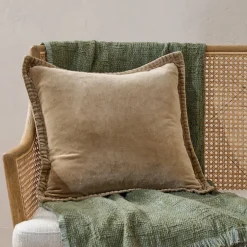 VND8328 FA HOME AND APPAREL PVT LTD Townes Grey Pillow