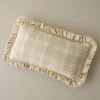 VND6843 KARUR GOLDLINE EXPORTS LLP Tyler Check Pillow