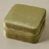 VND8845 Cecelia Designs Jewelry LLC. Velvet Olive Jewelry Travel Case