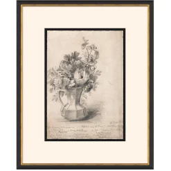 VND6204 Soicher Marin of Florida Vintage Floral Sketch I