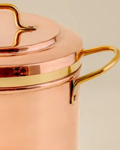 VND8417 AC Brothers Vintage Inspired Copper + Brass Canister