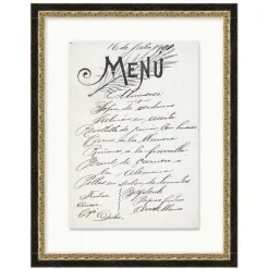 VND6140 Art Headquarters LLC Vintage Menu II