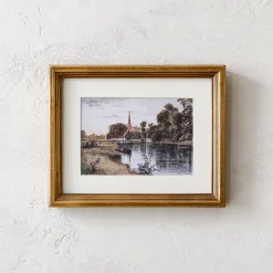 VND0164 Creative Co-op Inc Vintage Steeple View