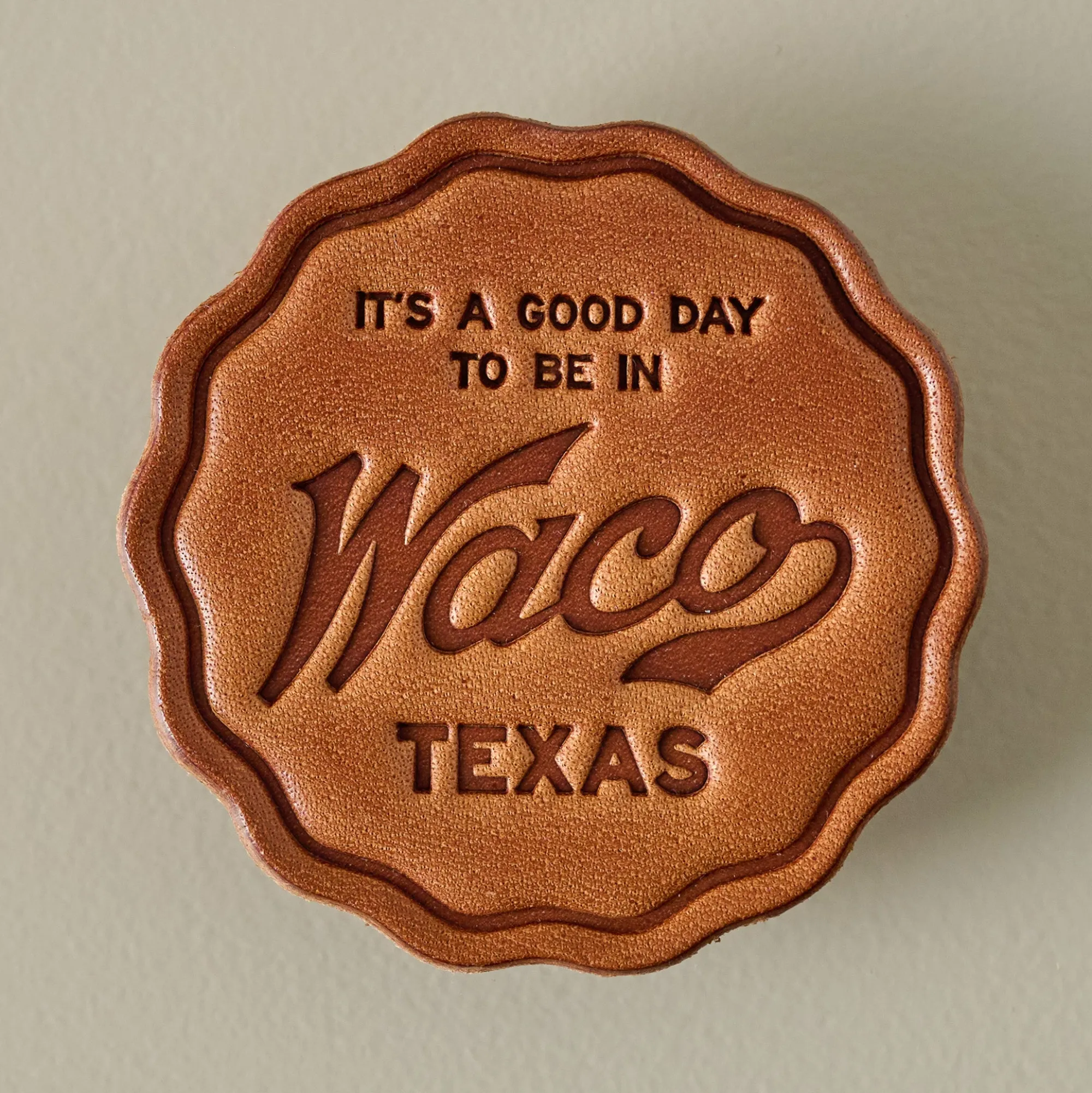 VND8524 SUGARHOUSE LEATHER LLC Waco Leather Magnet