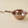 VND8417 AC Brothers Walnut Handle Copper Colander