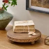 VND8122 R R INDUSTRIES Warren Carved Wood Riser