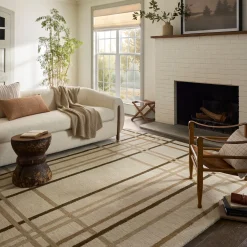 VND0086 Loloi Inc Waylon Natural Bark Rug