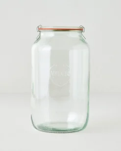 VND7207 Glashaus Inc. Weck 776 3 L Barrel Jar