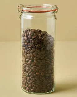 VND7207 Glashaus Inc. Weck 908 1 L Cylindrical Jar