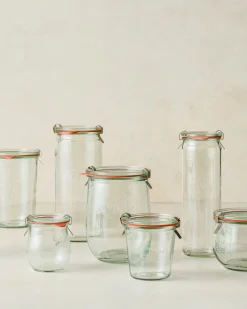 VND7207 Glashaus Inc. Weck 762 1/5 L Jelly Jar