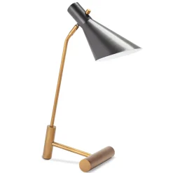 VND7751 Regina Andrew Design Inc Wells Brass Task Lamp