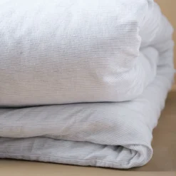 VND6325 The Airtex Group White Stripe Linen Cotton Duvet Cover