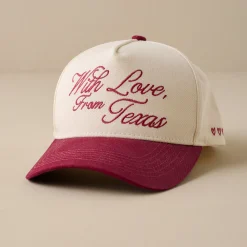 VND8557 Rustler Hat Co. With Love From Texas Trucker Hat