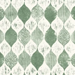 VND2730 York Wallcoverings Woodblock Print Wallpaper