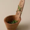 VND0164 Creative Co-op Inc Wooden Herb Stemmer
