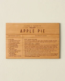 VND0556 Wordsmith Wood Shop Wooden Recipe Card