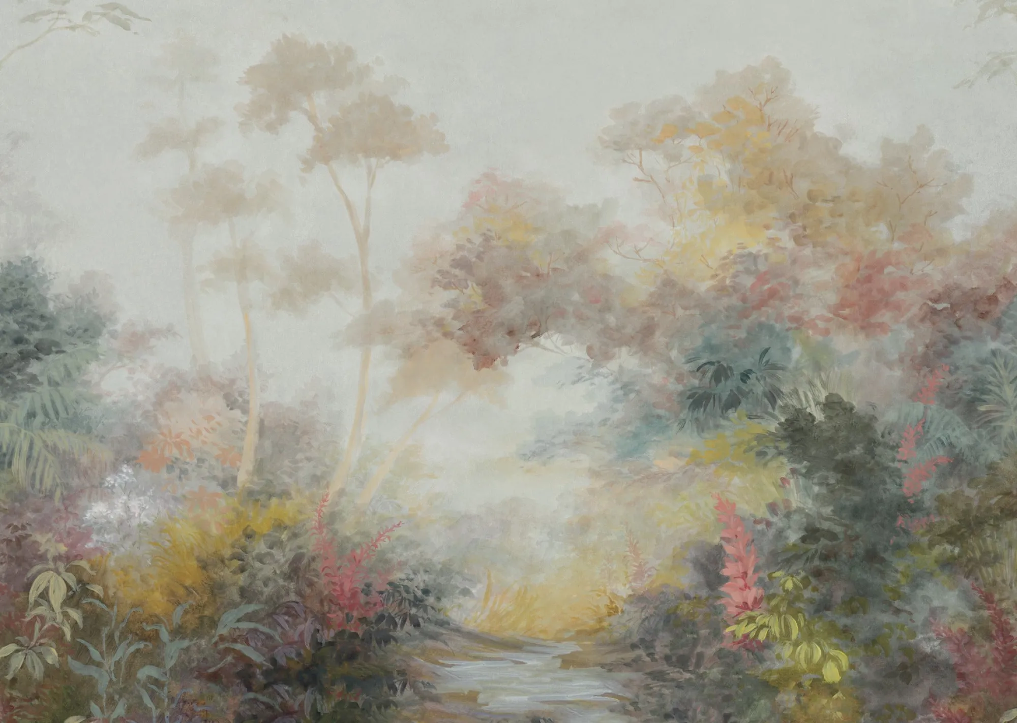 VND2730 York Wallcoverings Woodlands Mural Wallpaper
