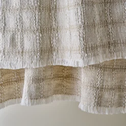 VND6843 KARUR GOLDLINE EXPORTS LLP Woven Grid Coverlet